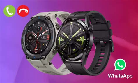 5 MEJORES Smartwatch con LLAMADAS y WHATSAPP en.